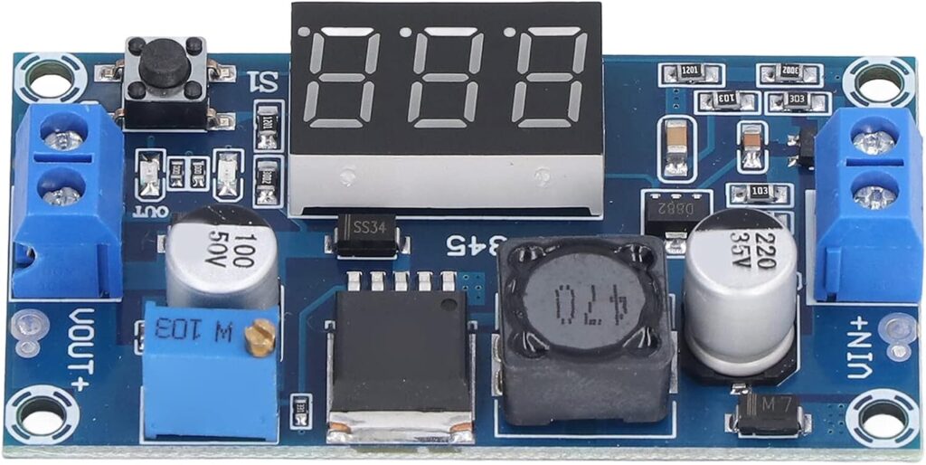 Besomi Electronics XL6009 DC-DC Adjustable Step-Up Power Supply Module - Professional Boost Converter for Efficient Voltage Regulation - Ideal for DIY Electronics Projects