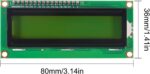 LCD Display Module, 16x2 Characters, Green Backlight, Arduino Compatible, Versatile Interface