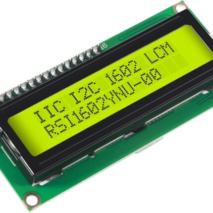 LCD Display Module, 16x2 Characters, Green Backlight, Arduino Compatible, Versatile Interface