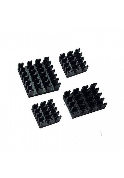 LT-HS4  4 pcs  Heatsink Assortment Kit - Small Cooler Aluminum Heat Sink Set