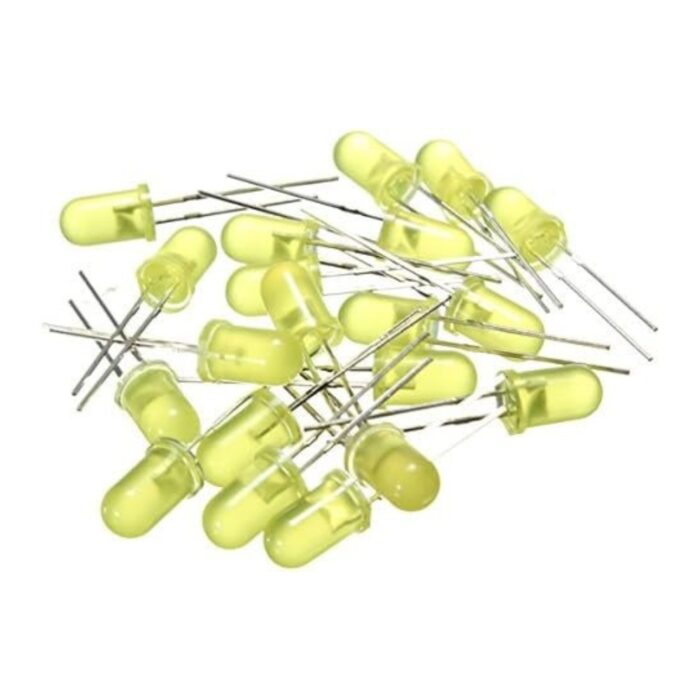 50 LED light yellow kit 50 200 OHM resistors for Arduino and Raspberry Yellow 2