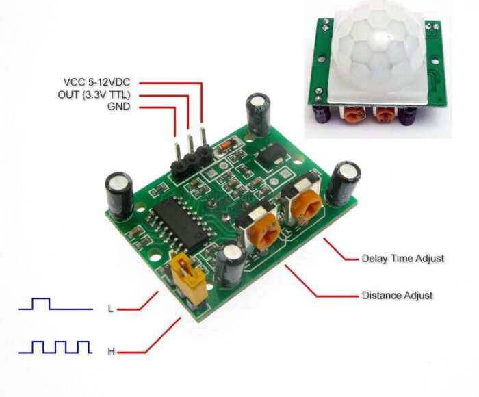 Besomi Electronics Human Body Sensor Lighting Module - Auto-Sensing Light Control for Arduino and Raspberry Pi - Versatile Applications in Home, Industrial Automation,Automatic infrared detection