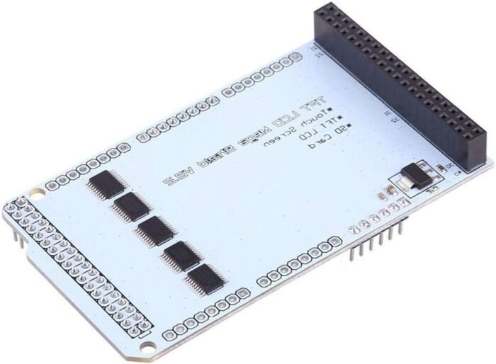 TFT LCD Mega Expansion Shield V2.2 for Arduino MEGA -Dual-Mode Compatibility (8-bit and 16-bit) - Simultaneous SD Card and Touch Function Support