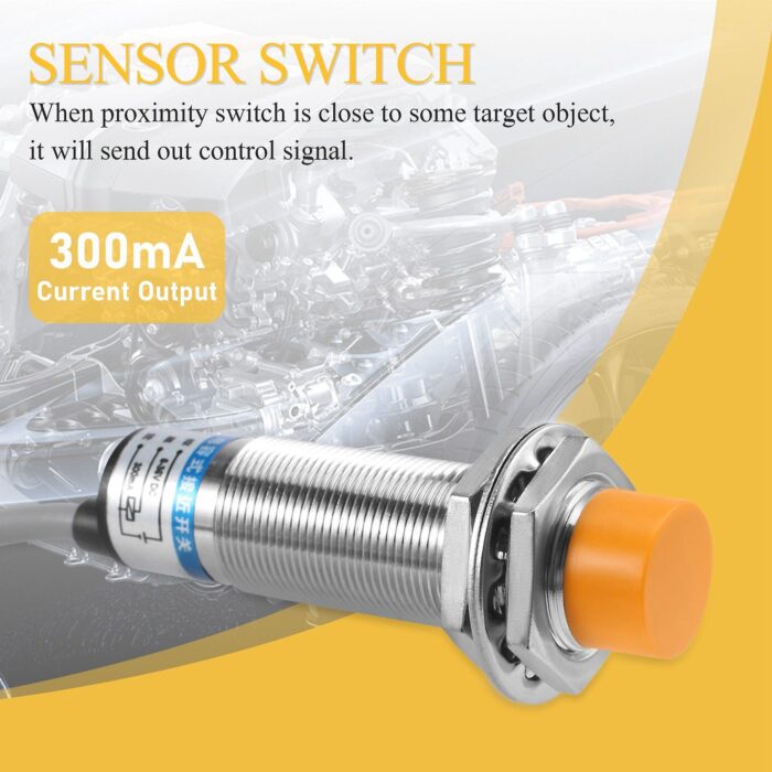 3D Printer Inductive Proximity Sensor Switch LJ12A3-4-Z/BX 5V 300mA Detection NPN NO DC 6-36V 4mm