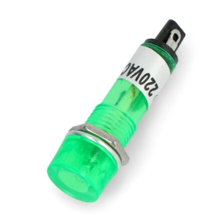 12MM 220VAC Green Plastic LED indicator