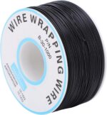 B-30-1000 Insulated PVC Coated 30AWG Wire Wrapping Wire - Green (230 Meters) for Electronics Projects