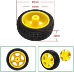 1PC Tire wheel for DC 3V-6V Arduino Smart Car Robot Replacement Wheel