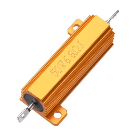 Aluminum Wirewound Resistor 6 Ohm 50 Watt- High Power Rating for Industrial Applications