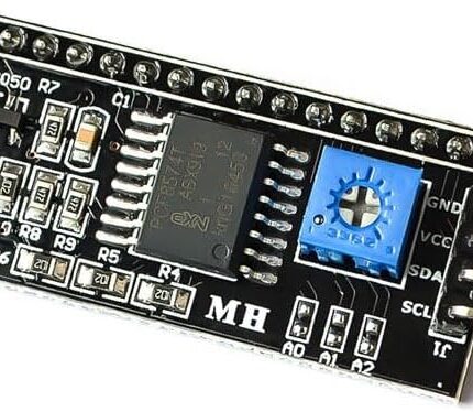 I2C LCD Module Driver for Display Control