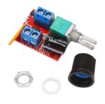 SKU-7780- Mini DC Motor PWM Speed Controller 3V 6V 12V 24V 35VDC 90W 5a DC Motor Speed Control Switch LED Dimmer