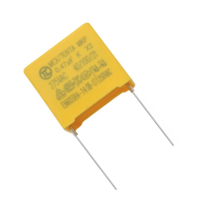 Polypropylene Capacitor 0.47uF 275V- Reliable for Circuit Design & Power Applications